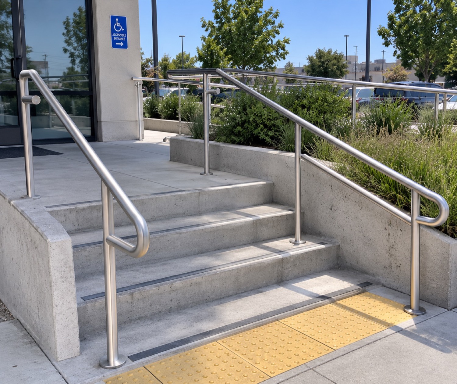 ADA commercial handrail
